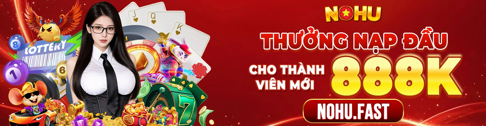 banner thưởng lần đầu cho thành viên mới nổ hũ